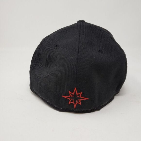Seattle Mariners MLB Red Black New Era 59Fifty Fitted Hat Size 7 - Picture 5 of 8
